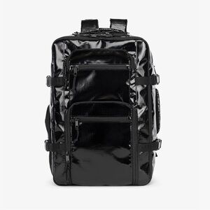 Calpak Terra 26L Laptop Duffel Backpack in Obsidian Glossy